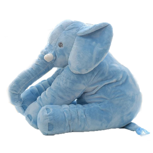 60cm Baby Stuffed Animal Elephant Doll Plush Kids Toy For Children Room Bed Image 2