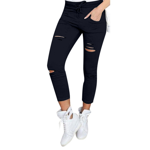 Jeans For Women Skinny Pants Slim Trousers High Waist Image 1