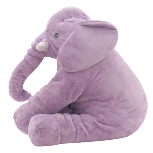 60CM Children Sleeping Back Cushion Elephant Doll Stuffed Animals Kids Toys Image 6