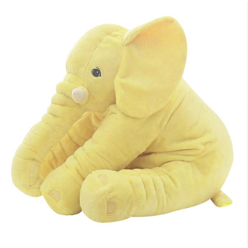 60CM Children Sleeping Back Cushion Elephant Doll Stuffed Animals Kids Toys Image 1