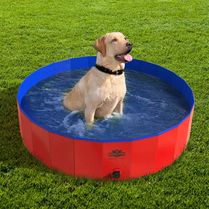 Petmaker 47 Foldable Travel-Friendly Pet Pool and Bathing Tub Image 4