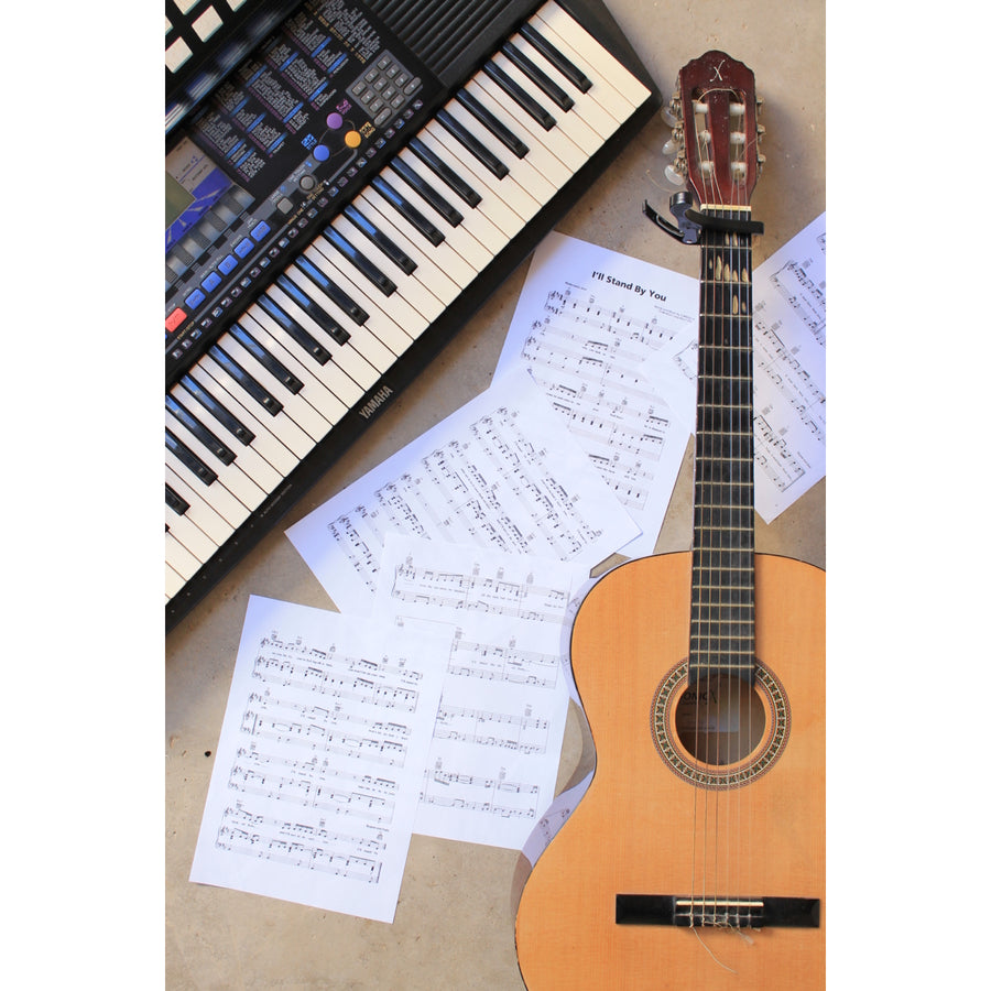Learn How to Play Guitar or Keyboard/Piano-DVD and Booklet Set Image 1
