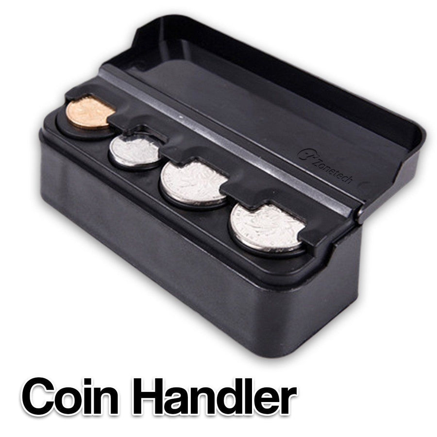 Zone Tech Coin Money Storage Case Organizer Holder Console Bin Container Bin Image 1