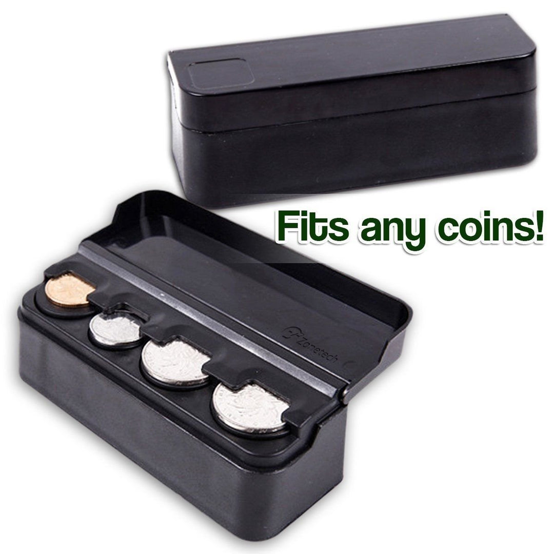 Zone Tech Coin Money Storage Case Organizer Holder Console Bin Container Bin Image 3