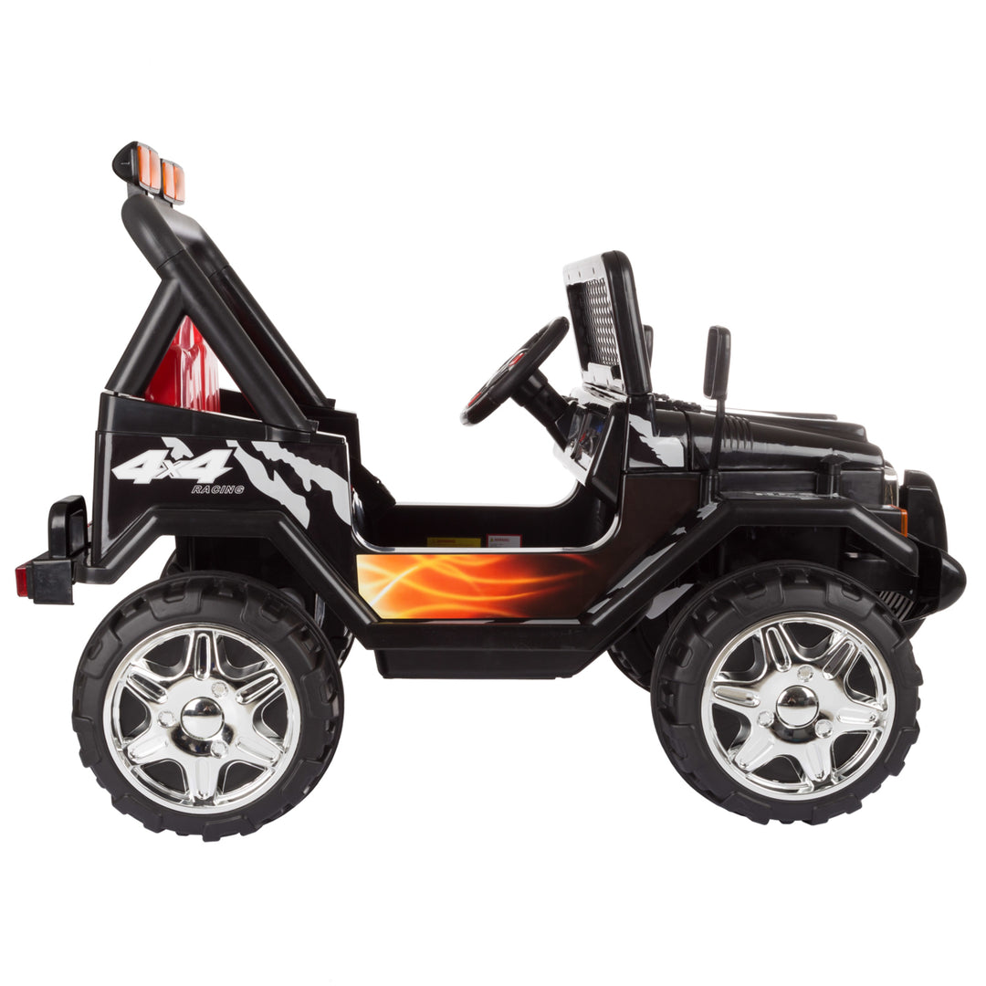 All Terrain 4 Wheeler Ride on Toy with Remote Rechargeable Battery Operated Car Image 3