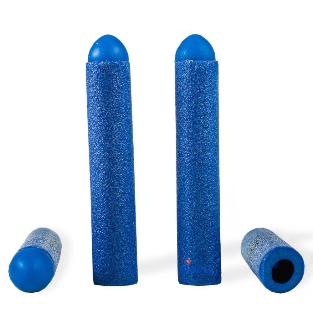 20 Pack Foam Toy Dart Refill Bullets Blue fine for Nerf Gun Shooting Image 2