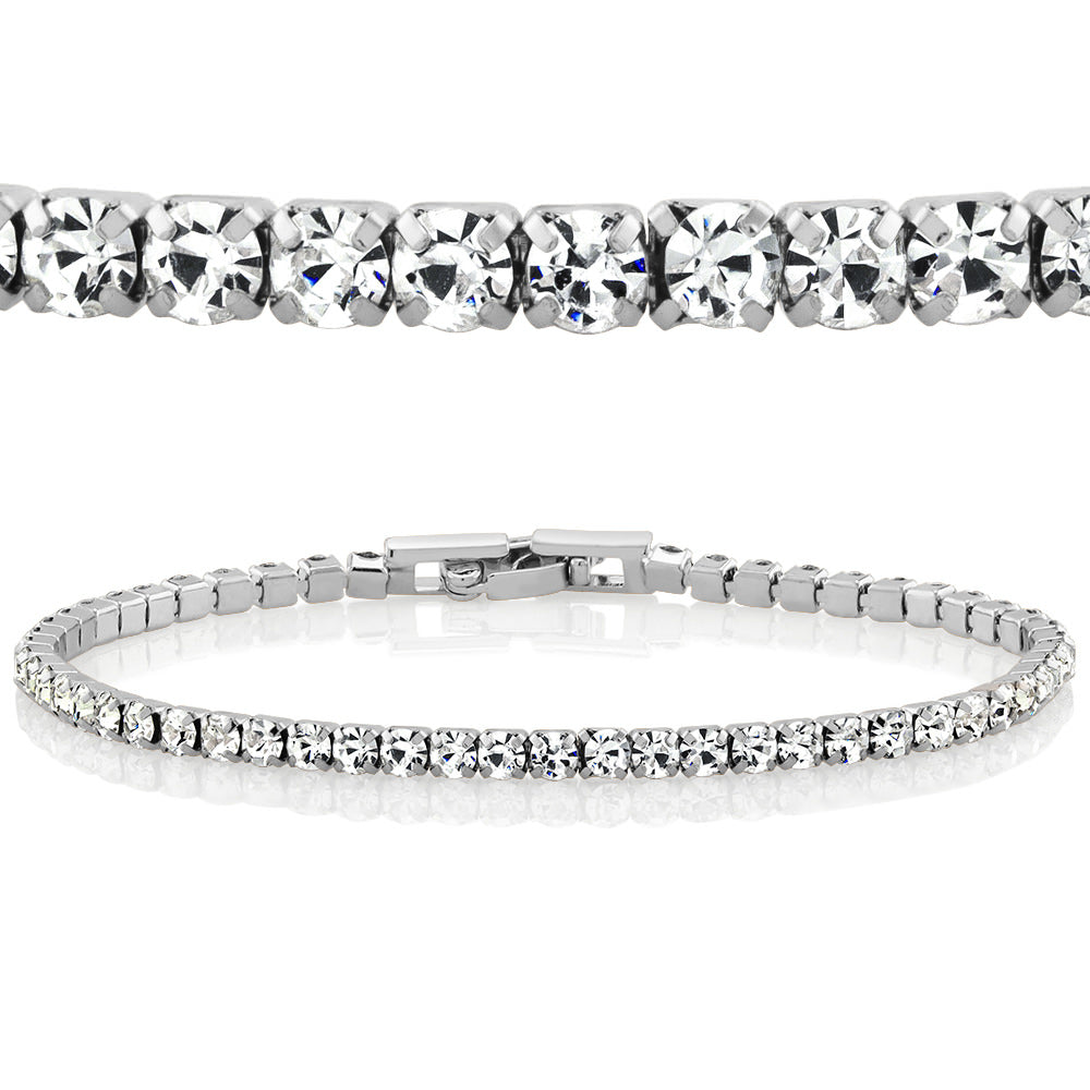 Eternity Classic Cubic Zirconia Bracelet Image 1