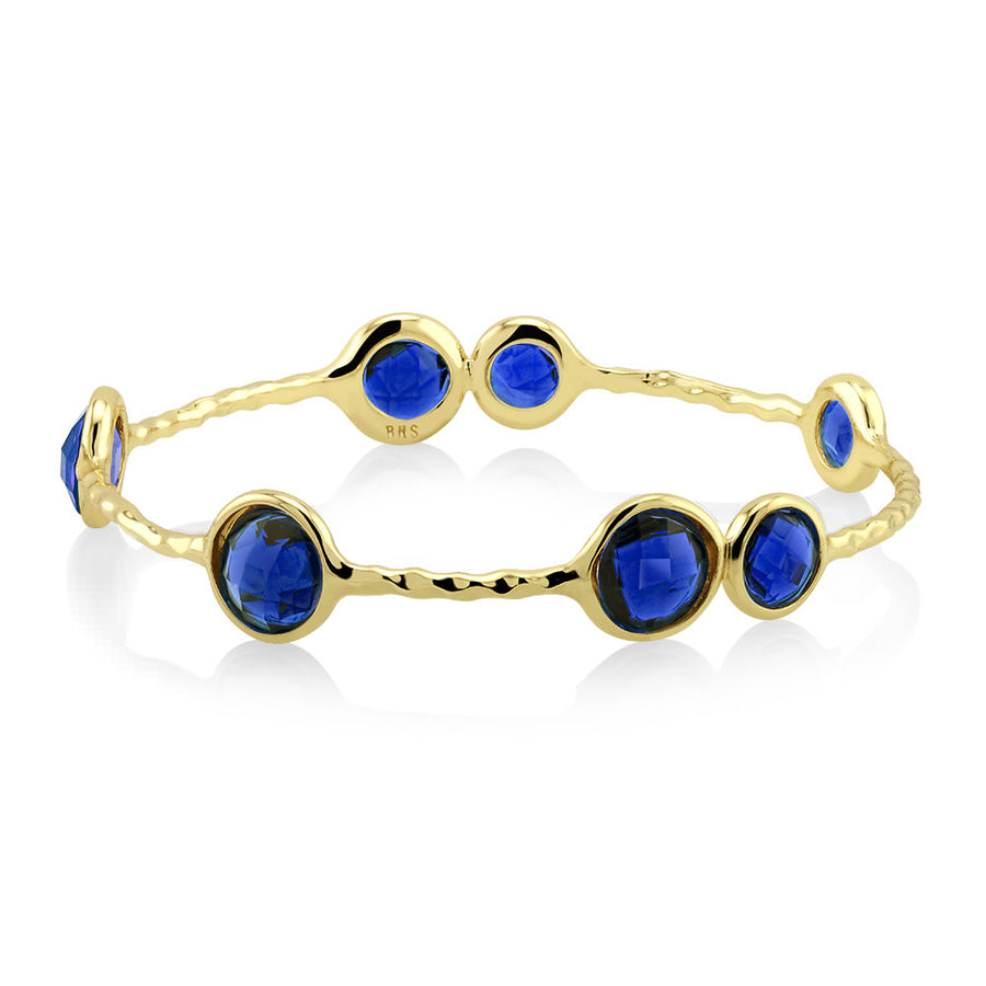 Genuine Sapphire Gemstone Bangle Image 1