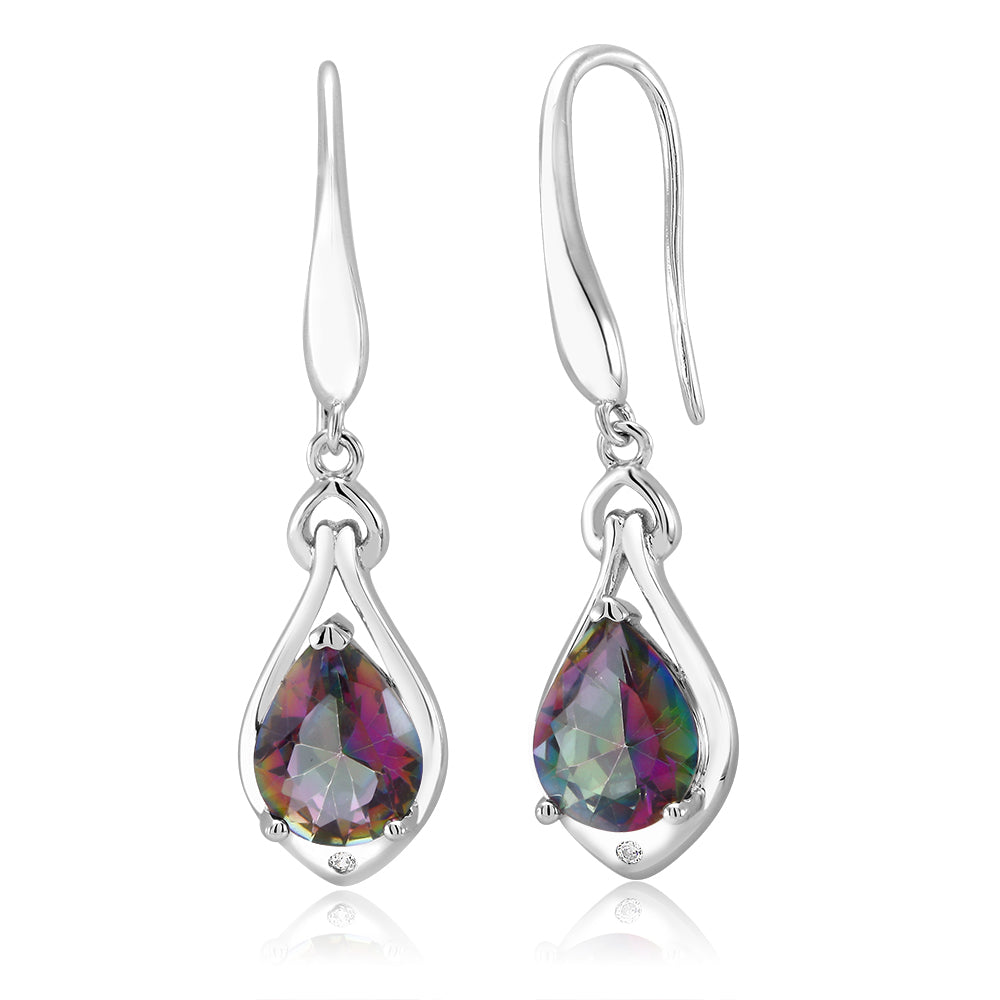 Mystic Topaz Drop Earrings Image 1