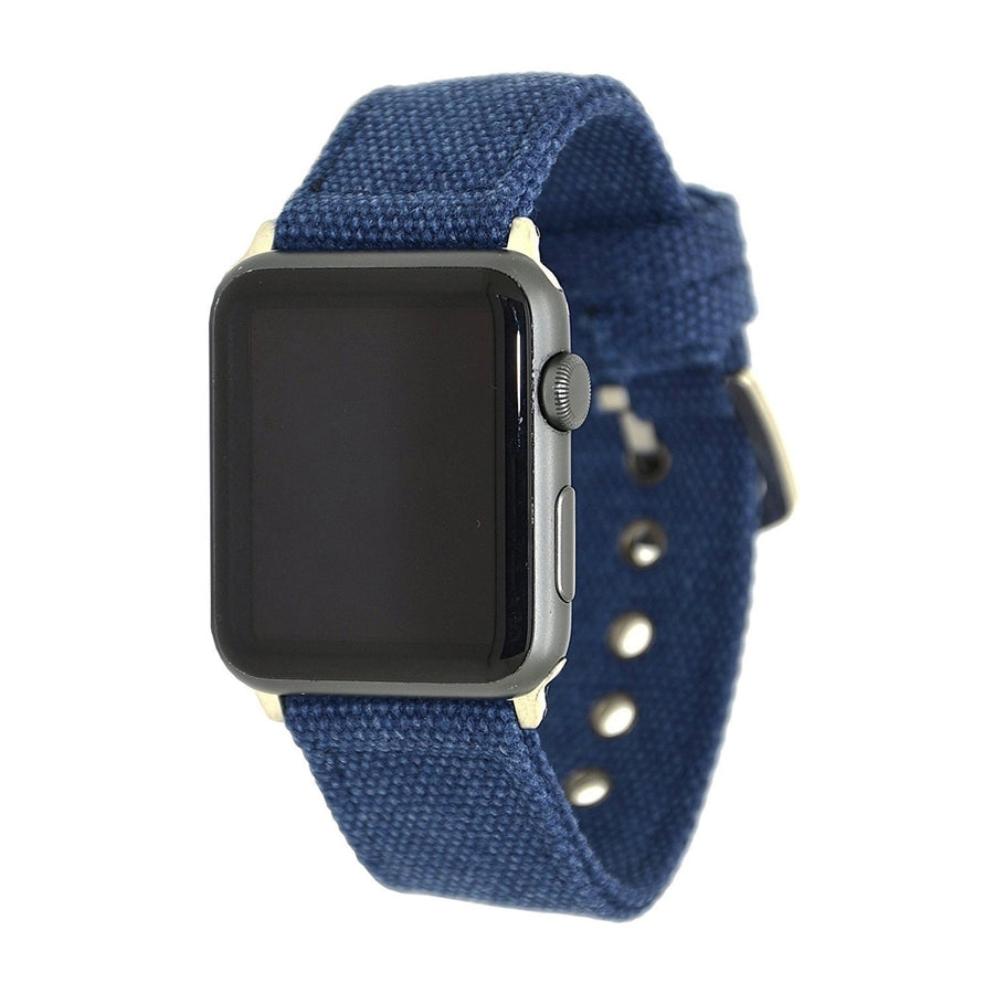 Canvas Skin Replacement Strap Band for Apple Watch Series 1,2 (42mm) Image 1