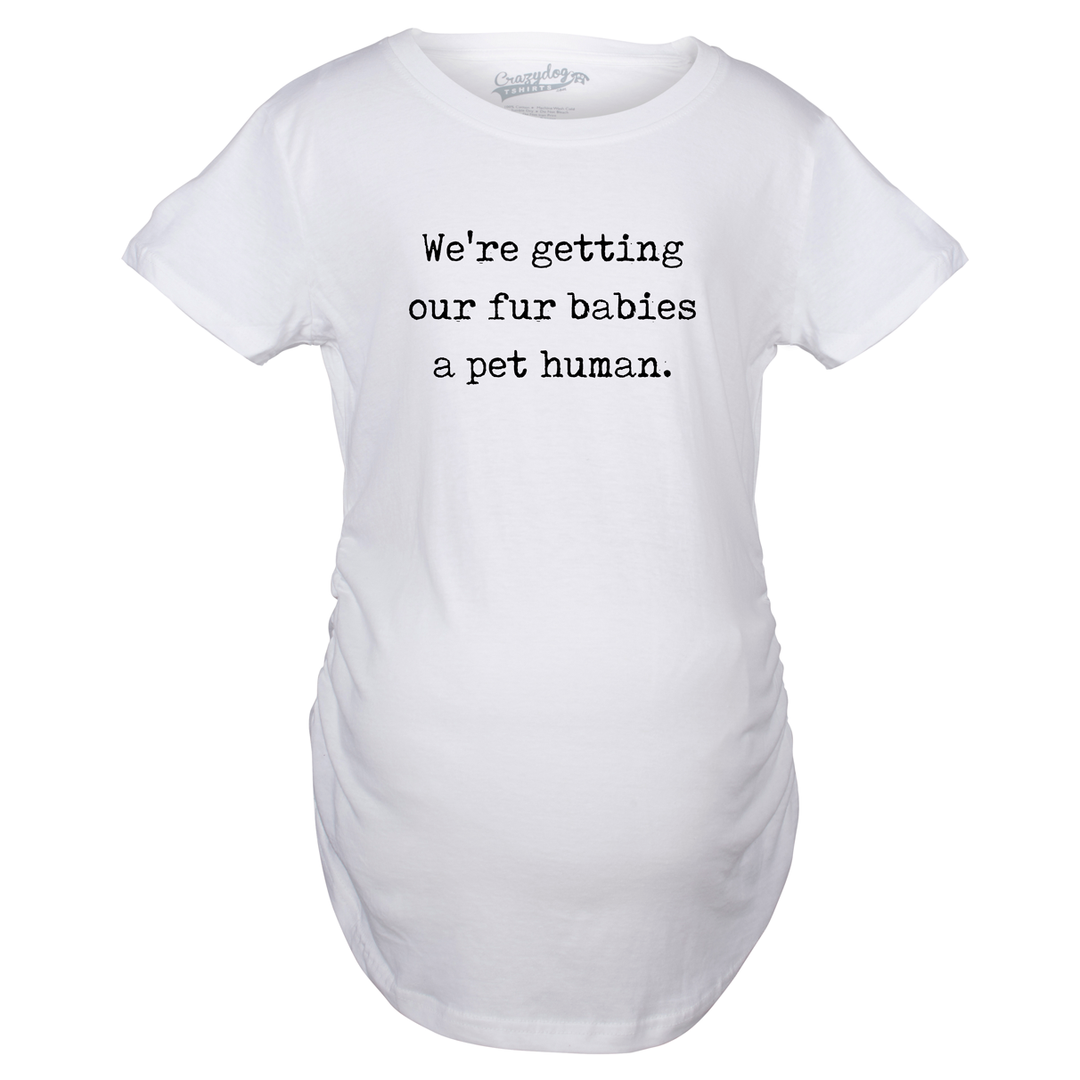 Maternity Were Getting Our faux Babies A Pet Human Cute Dog Baby Announcement Image 6