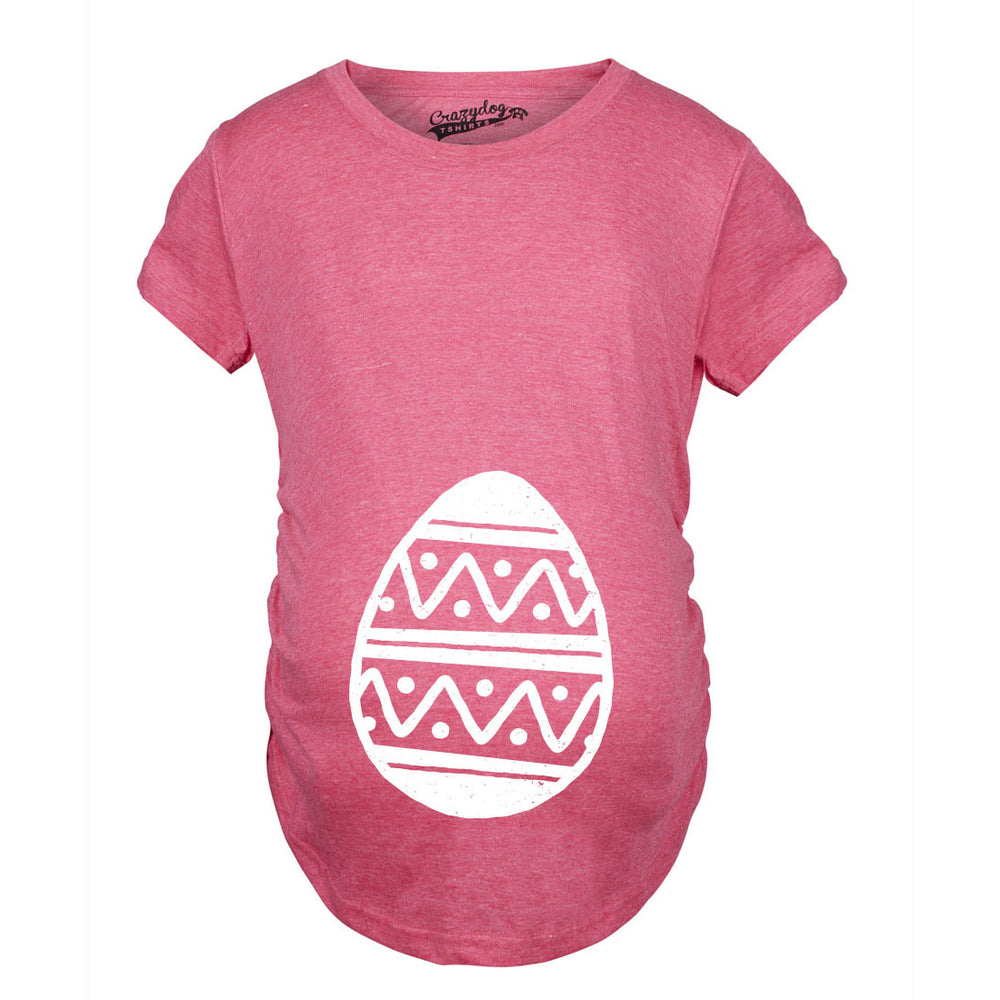 Maternity Easter Egg Baby Bump T Shirt Its A Girl Pregnancy Announcement Tee Image 2