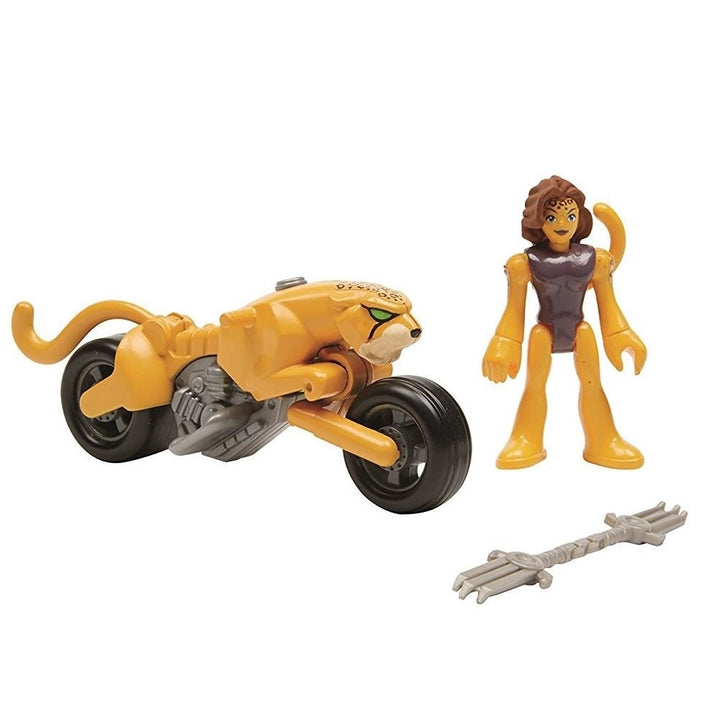 Imaginext Wonder Woman Cheetah & Cycle Action Figures Fisher-Price Image 1