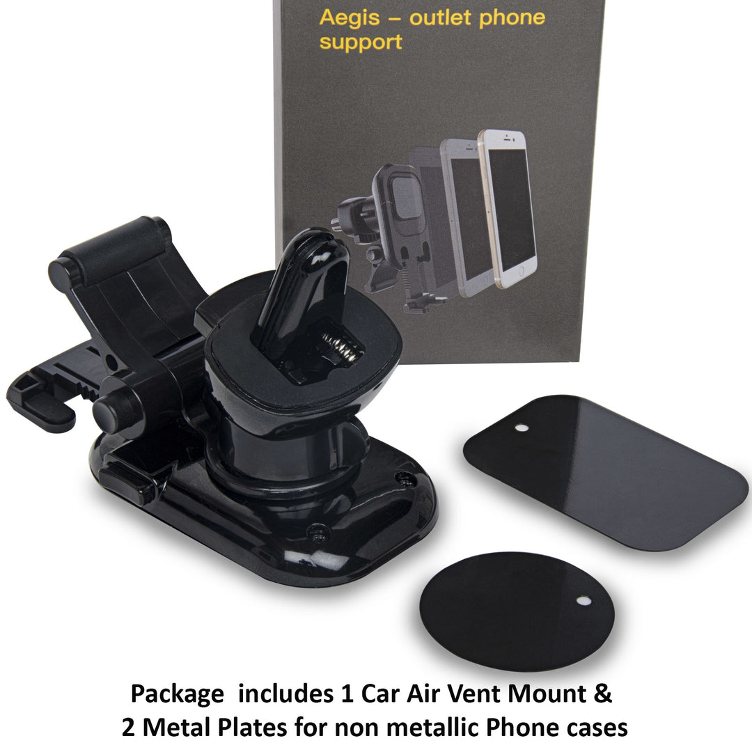 Universal Smartphone Car Air Vent Mount Holder Cradle Compatible with most smartphones. Image 4