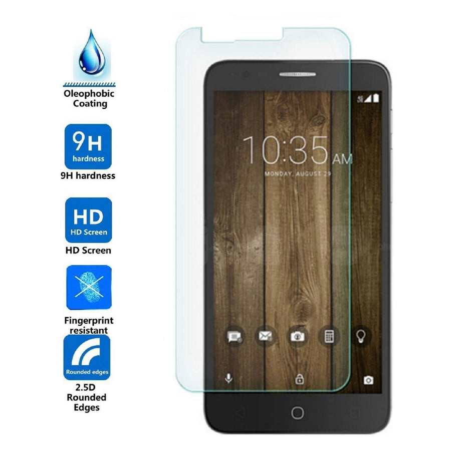 Alcatel OneTouch Fierce 4 / Allura / Pop 4 Plus Tempered Glass Screen Protector Image 1