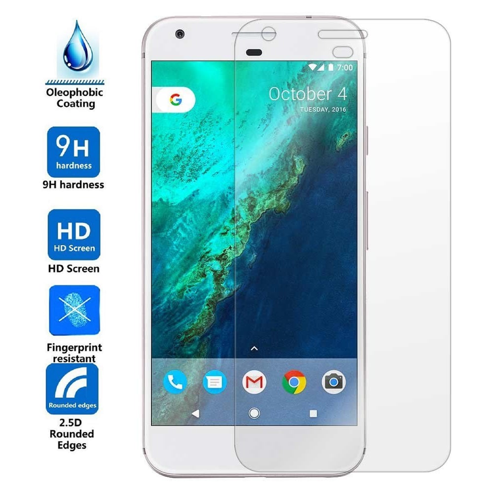 Google Pixel XL Tempered Glass Screen Protector fine Scratch Resistant Image 1