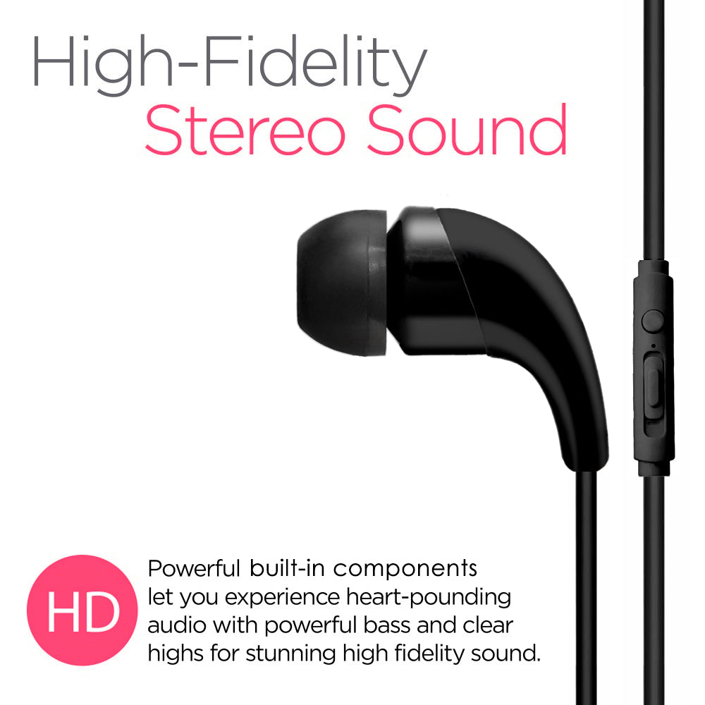 Universal Handsfree Stereo Earphone With Microphone Playback Control Image 10