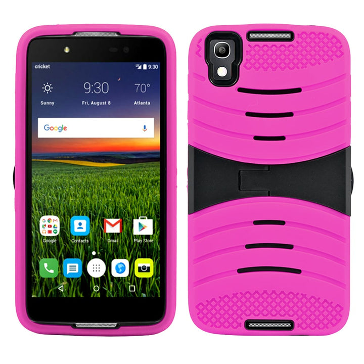 Alcatel OneTouch iDOL 4 Nitro 49 6055 Hybrid Silicone Case Cover Kickstand Image 1