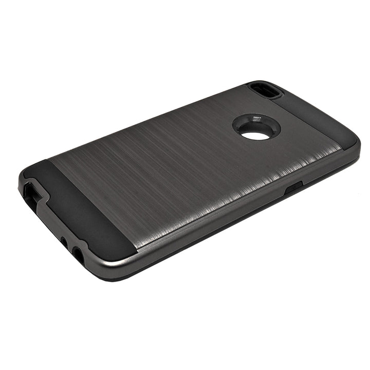Alcatel OneTouch iDOL 5 / 6060 Hybrid Metal Brushed Shockproof Tough Case Cover Image 7