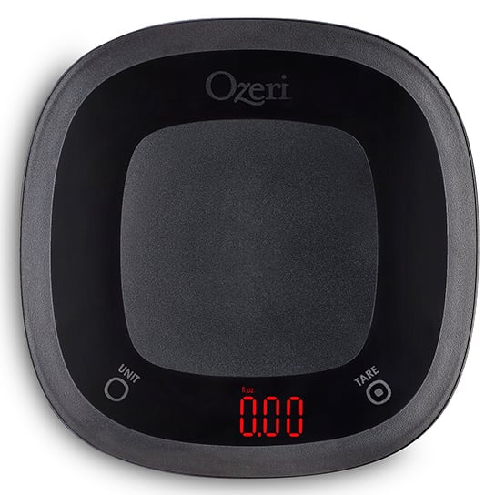 Ozeri Touch Waterproof Digital Kitchen Scale Washable Submersible 5200g Image 3