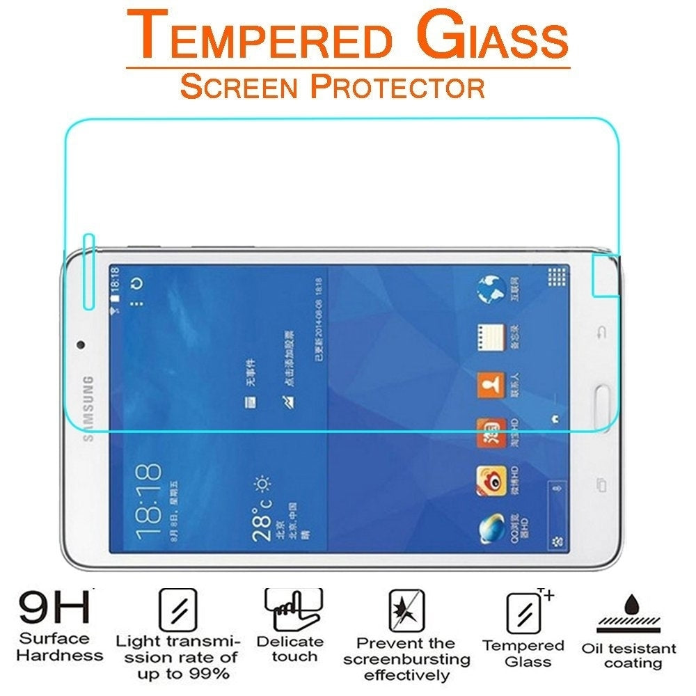 Samsung Galaxy Tab 4 7.0 / T230 Tempered Glass Screen Protector Image 1