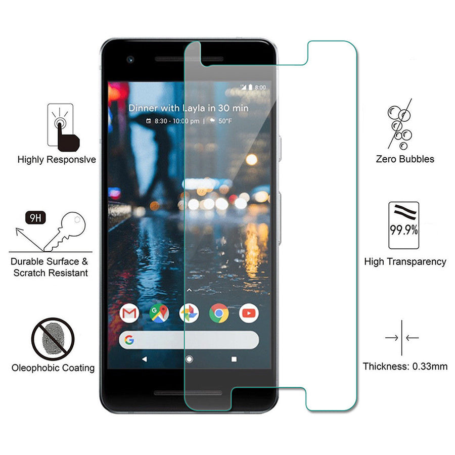 Google Pixel 2 Tempered Glass Screen Protector Image 1