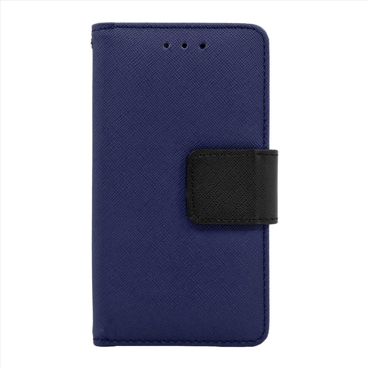 Samsung Galaxy A7 Leather Wallet Pouch Case Cover Image 2