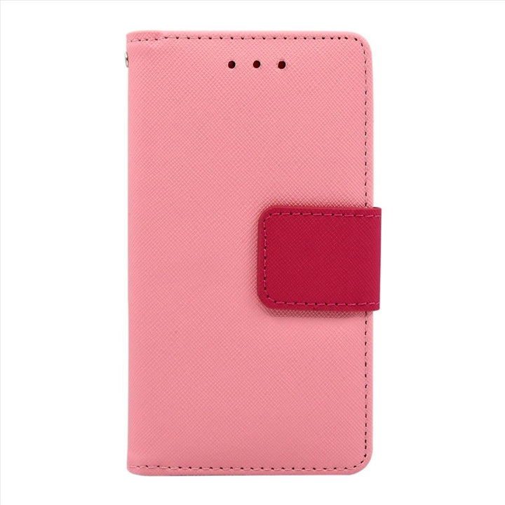 Samsung Galaxy A7 Leather Wallet Pouch Case Cover Image 3