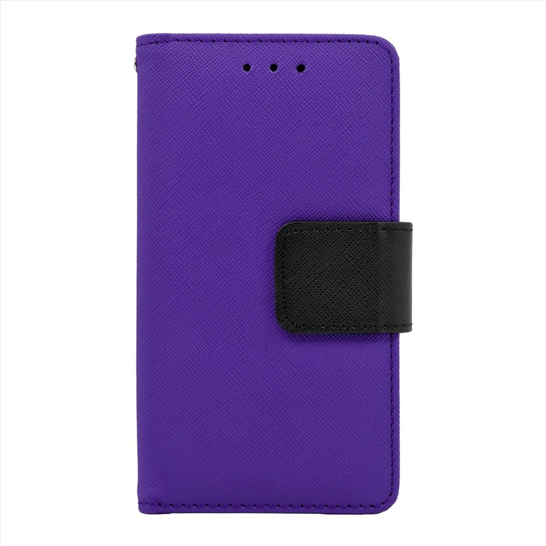 Samsung Galaxy Grand Neo Leather Wallet Pouch Case Cover Image 4