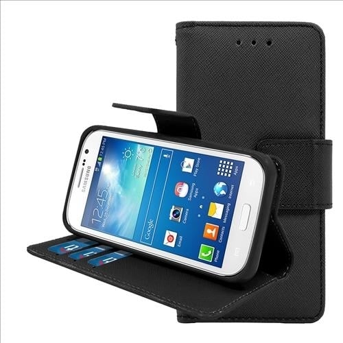 Samsung Galaxy Grand Neo Leather Wallet Pouch Case Cover Image 6