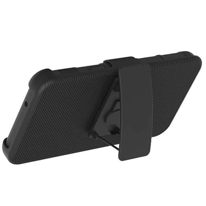 LG X Power / K210 / K6P Armor Belt Clip Holster Case Image 4