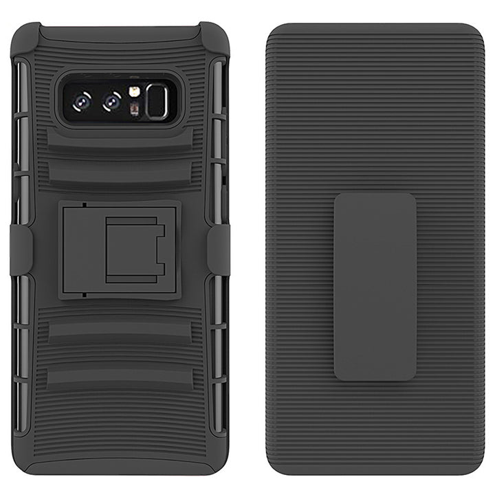Samsung Galaxy Note 8 Armor Belt Clip Holster Case Cover Image 4