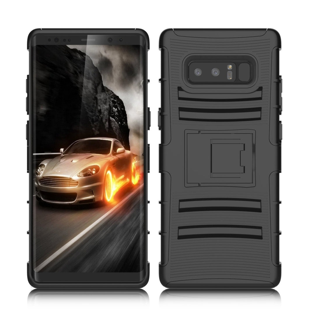 Samsung Galaxy Note 8 Armor Belt Clip Holster Case Cover Image 4