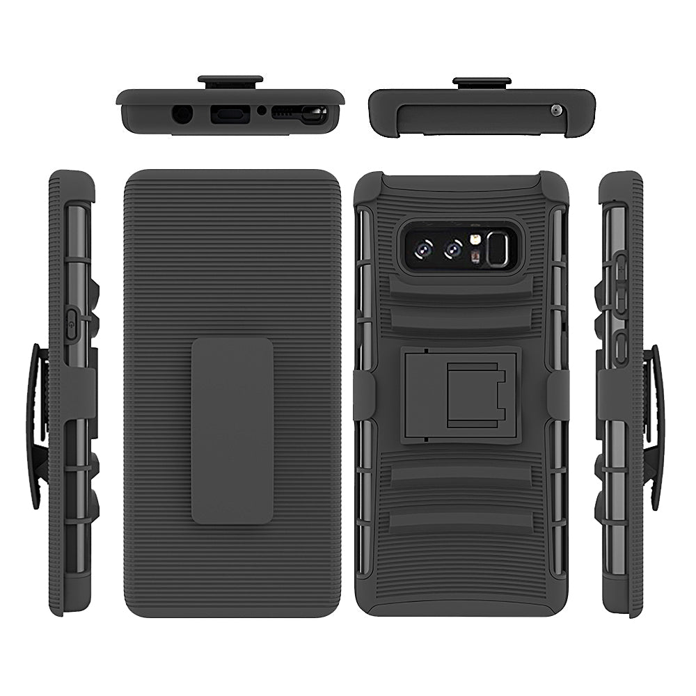 Samsung Galaxy Note 8 Armor Belt Clip Holster Case Cover Image 7