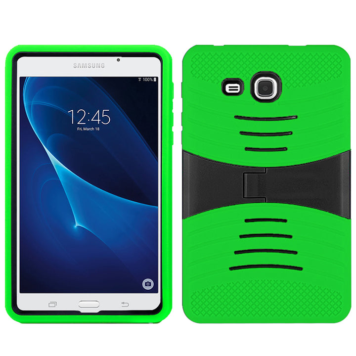 Samsung Galaxy Tab A 7.0 / T280 Hybrid Silicone Case Cover Stand Image 3