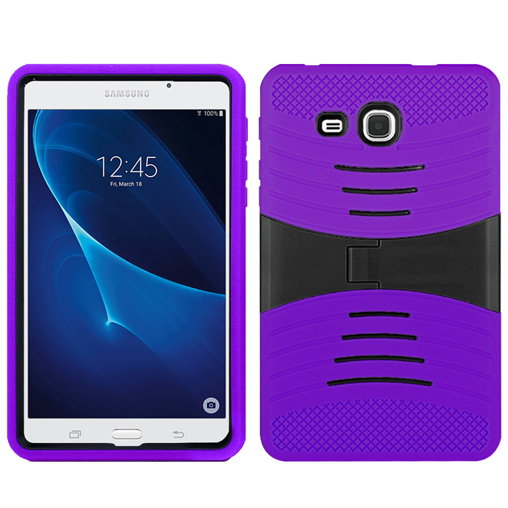 Samsung Galaxy Tab A 7.0 / T280 Hybrid Silicone Case Cover Stand Image 4