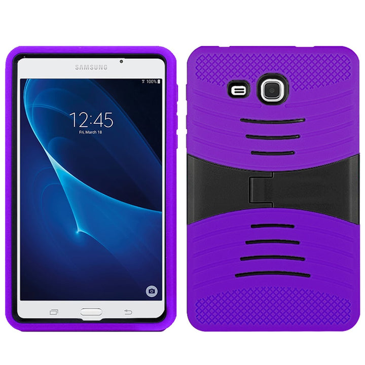 Samsung Galaxy Tab A 7.0 / T280 Hybrid Silicone Case Cover Stand Image 1