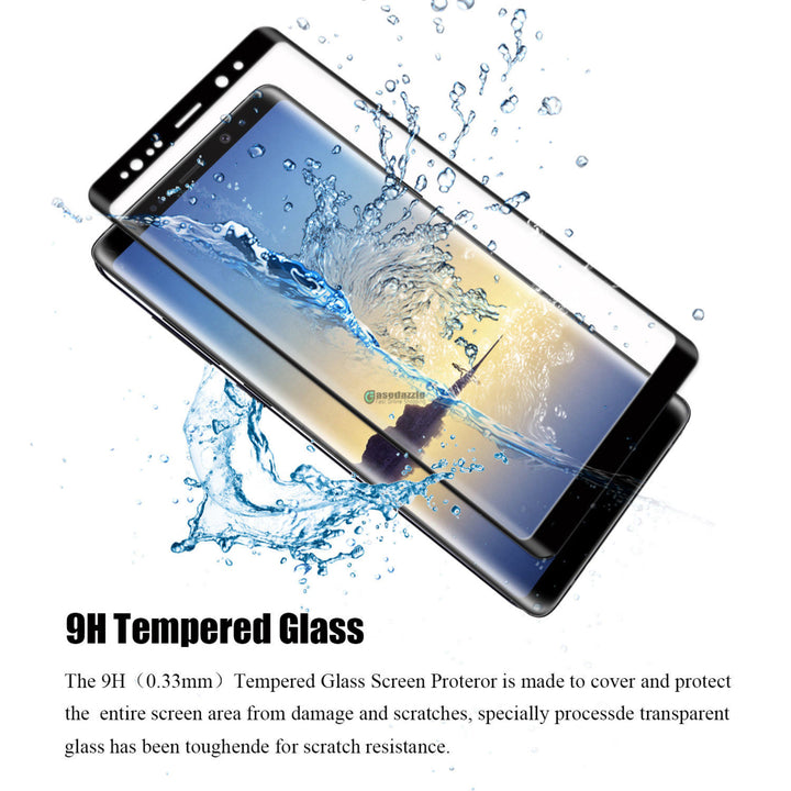 Samsung Galaxy Note 8 5D Curved Tempered Glass Screen Protector Image 6