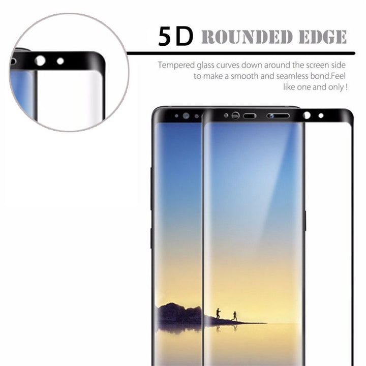 Samsung Galaxy Note 8 5D Curved Tempered Glass Screen Protector Image 11