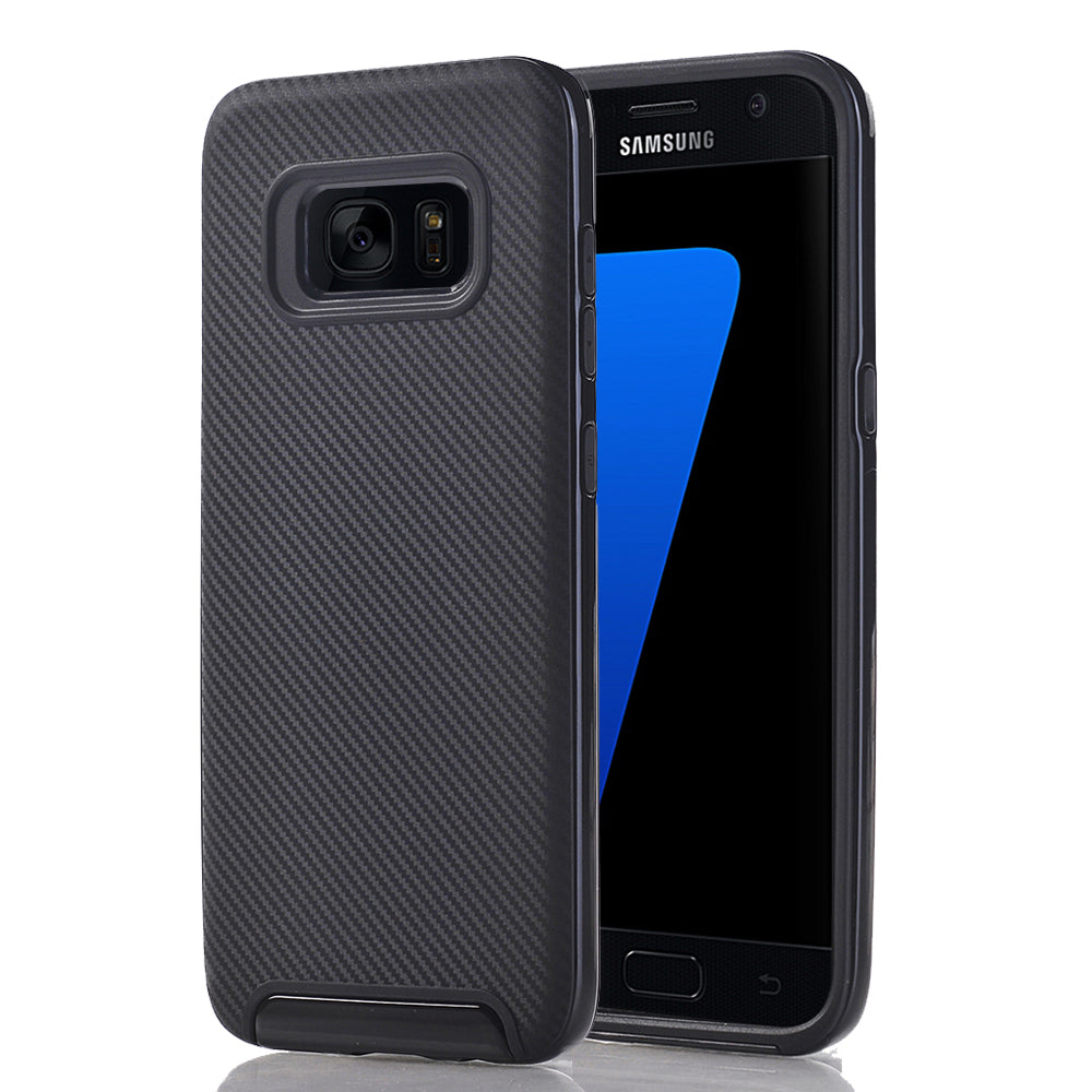 Samsung Galaxy S7 Full Body Hybrid TPU Dual Verus Hybrid Case Cover Image 1