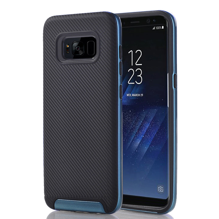 Samsung Galaxy S8 Full Body Hybrid TPU Dual Verus Hybrid Case Cover Image 2