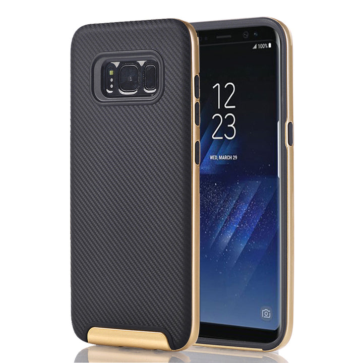 Samsung Galaxy S8 Full Body Hybrid TPU Dual Verus Hybrid Case Cover Image 3