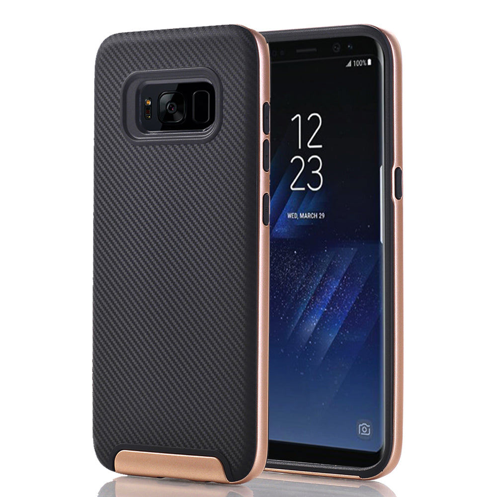Samsung Galaxy S8 Full Body Hybrid TPU Dual Verus Hybrid Case Cover Image 4
