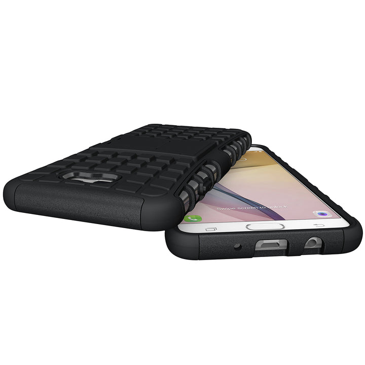 Samsung Galaxy On 7 2016 TPU Slim Rugged Hybrid Stand Case Cover Image 9