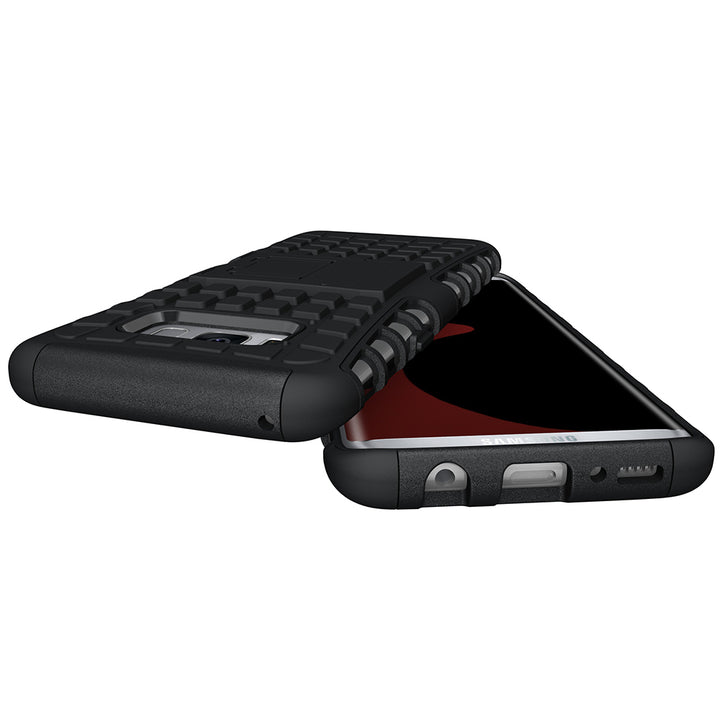 Samsung Galaxy S8 TPU Slim Rugged Hybrid Stand Case Cover Image 7