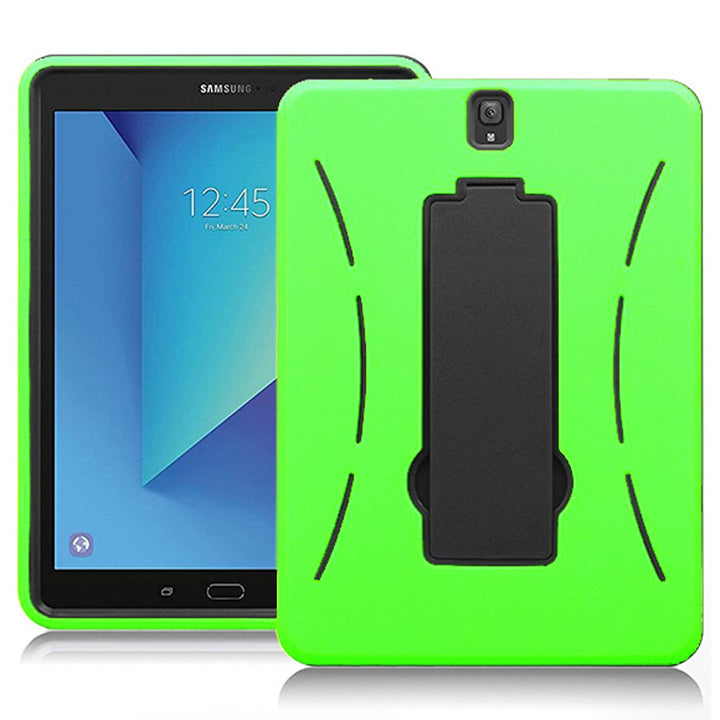 Samsung Galaxy Tab S3 9.7 / T820 / T825 Hybrid Silicone Case Cover Stand Image 1