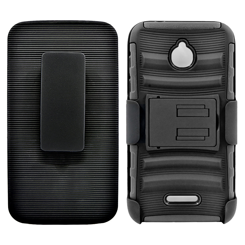 Alcatel OneTouch Dawn / Acquire Streak / 5027 Armor Belt Clip Holster Case Image 1