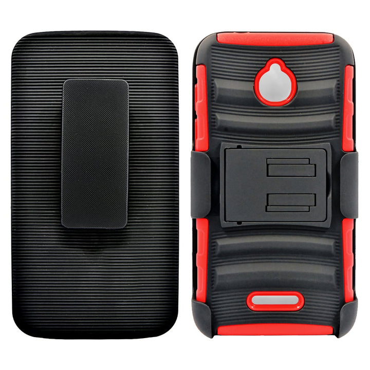 Alcatel OneTouch Dawn / Acquire Streak / 5027 Armor Belt Clip Holster Case Image 1