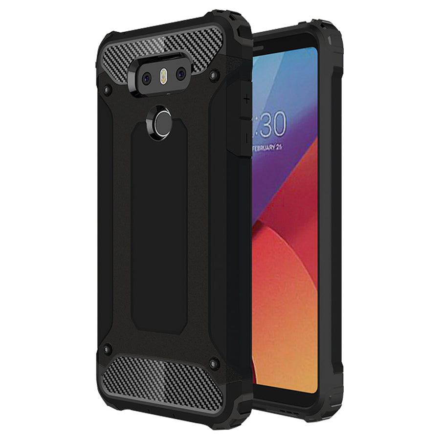 LG G6 Armor Hybrid Dual Layer Shockproof Touch Case Cover Image 1
