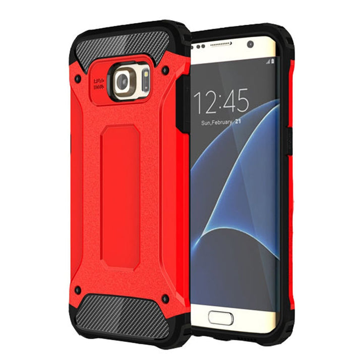 Samsung Galaxy S7 Edge Armor Hybrid Dual Layer Shockproof Touch Case Cover Image 1